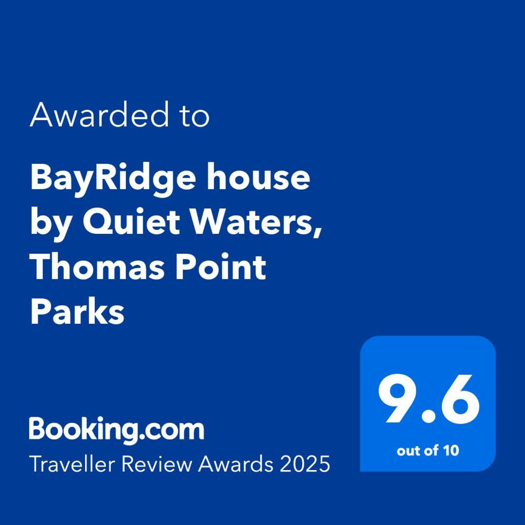 Appartement Bayridge House By Quiet Waters, Thomas Point Parks à Annapolis Extérieur photo